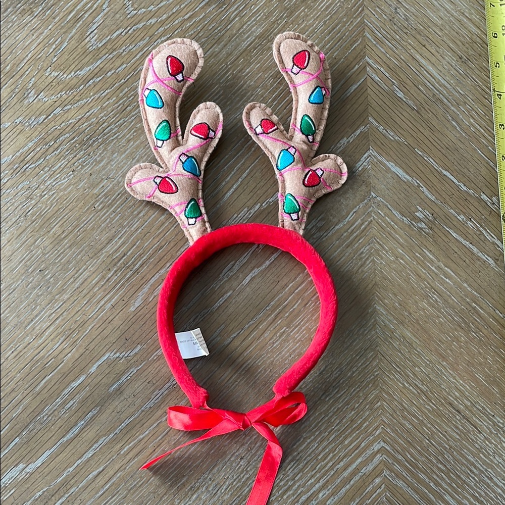 Festive Reindeer Antler Headband